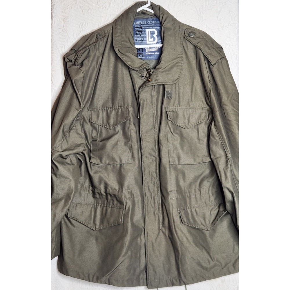 Brandit Men's M65 Military Field Jacket Olive XXL